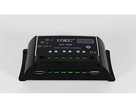 Контролер заряду для сонячних батарей Solar controler 20A, котролер для сонячних установок, фото 3