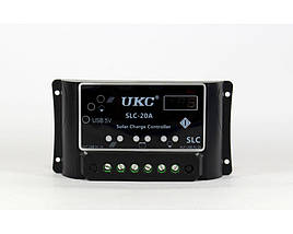 Контролер заряду для сонячних батарей Solar controler 20A, котролер для сонячних установок, фото 4