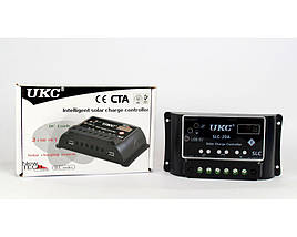 Контролер заряду для сонячних батарей Solar controler 20A, котролер для сонячних установок, фото 6