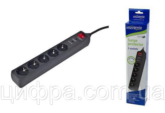Мережевий фільтр EnerGenie SPG5-C-5 1.5m 5 розеток