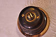 Ретро кнопка звонка  порцелянова Artlight  Бронза фурнітура бронза, хром, фото 4