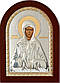 Ікона Свята Матрона із позолотою арка, фото 3