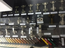 Петлі і комплектуючі для меблів