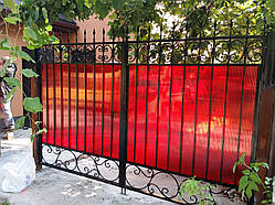 Ковані ворота арт кв 26