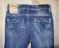 Джинсові брюки для хлопчиків оптом,S&D ,4-12 років., арт. DT-1008, фото 8