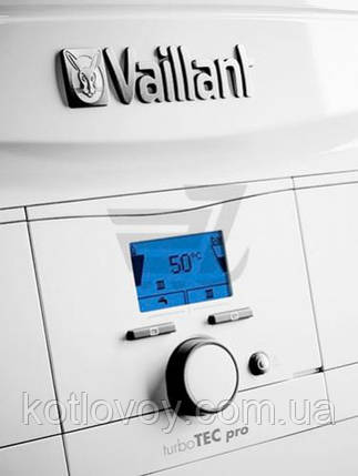 Турбований двоконтурний газовий котел Vaillant turboTEC pro , фото 3