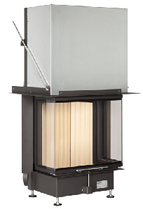 Камінна топка Brunner Panorama-Kamin 57/25/60/25 з гільйотиною