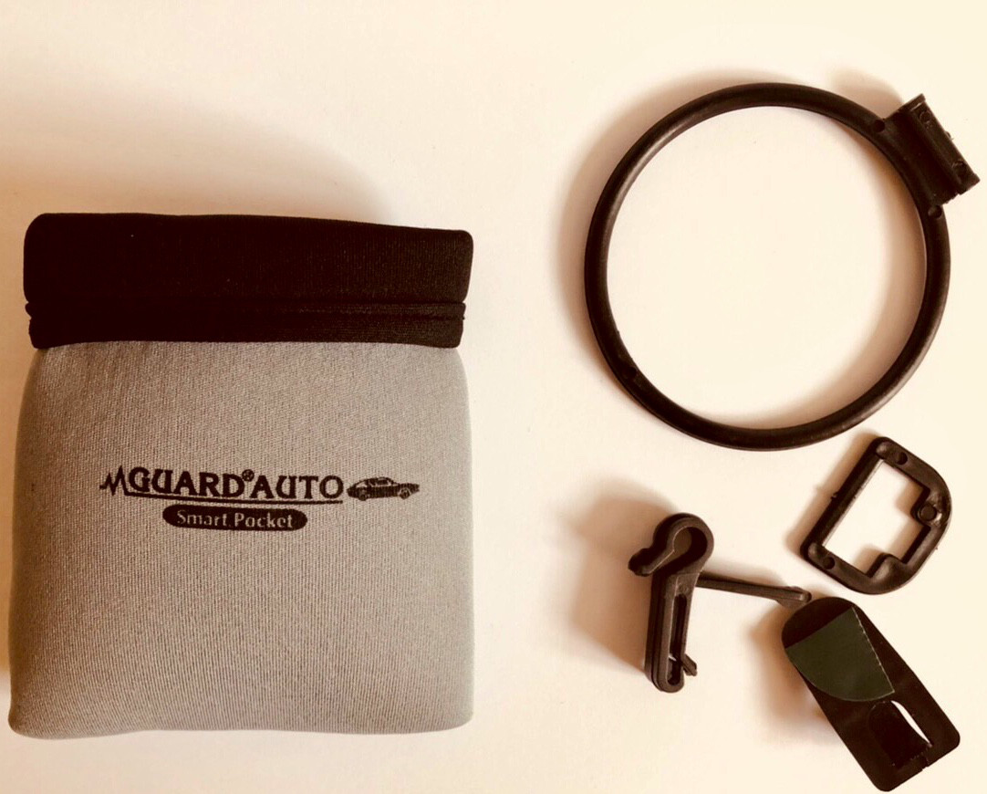 Кишеня органайзер на торпедо Guard сірого кольору, фото 1