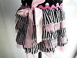 Плаття в горошок з бантом 1-7 років, фото 2