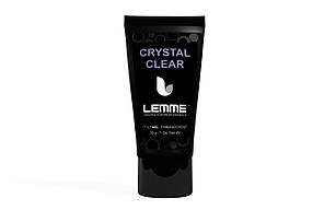 Poly gel Lemme Crystal Clear - кришталево-прозорий, 30 мл