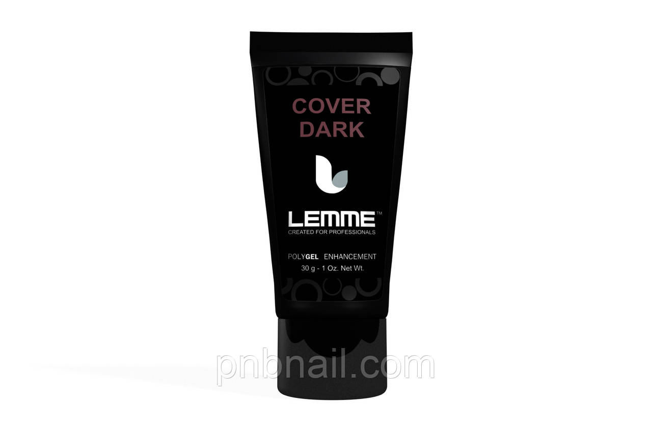 Poly gel Lemme Cover Dark — темний бежево-рожевий, 30 мл, фото 1