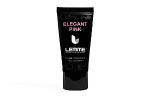 Poly gel Lemme Elegant Pink — молочно-рожевий, 30 мл