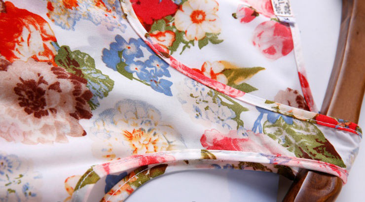 Блуза женская без рукавов / Майка шифоновая с цветами белая L , XL, XXXL - фото 3 - id-p730088643