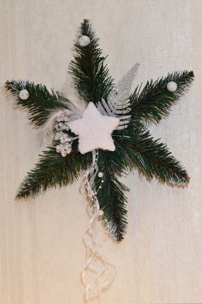 Зірка різдвяна біла 0500W