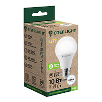 Стандарт Лампа светодиодная ENERLIGHT A60 10Вт 4100K E27 Ш.К. 4823093500068