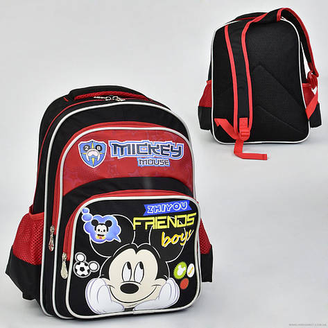 Шкільний рюкзак для хлопчика Міккі Маус, фото 2