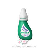 Pure Green pigment Biotouch /Зеленый 3 мл