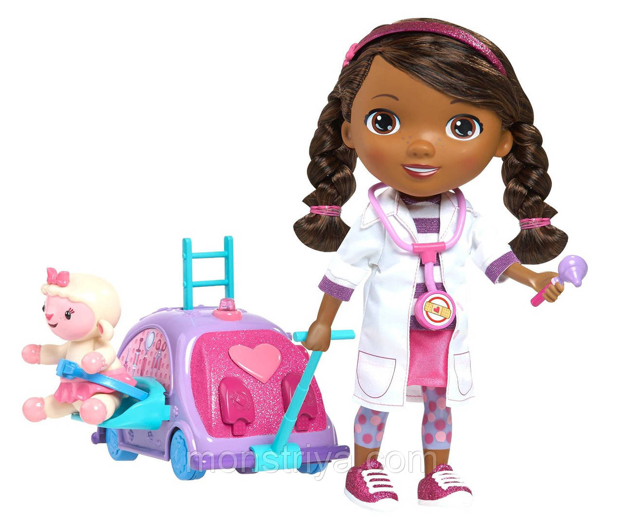 Лялька інтерактивна доктор Плюшева Doc McStuffins