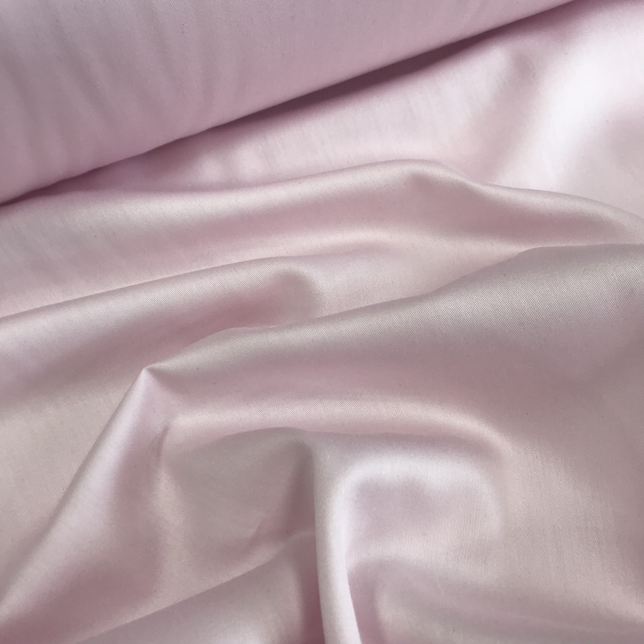 Сатин світло-рожевий для постільної білизни, мерсеризований(ТУРЦІЯ шир. 2,4 м) (SAT-N-0016), фото 1