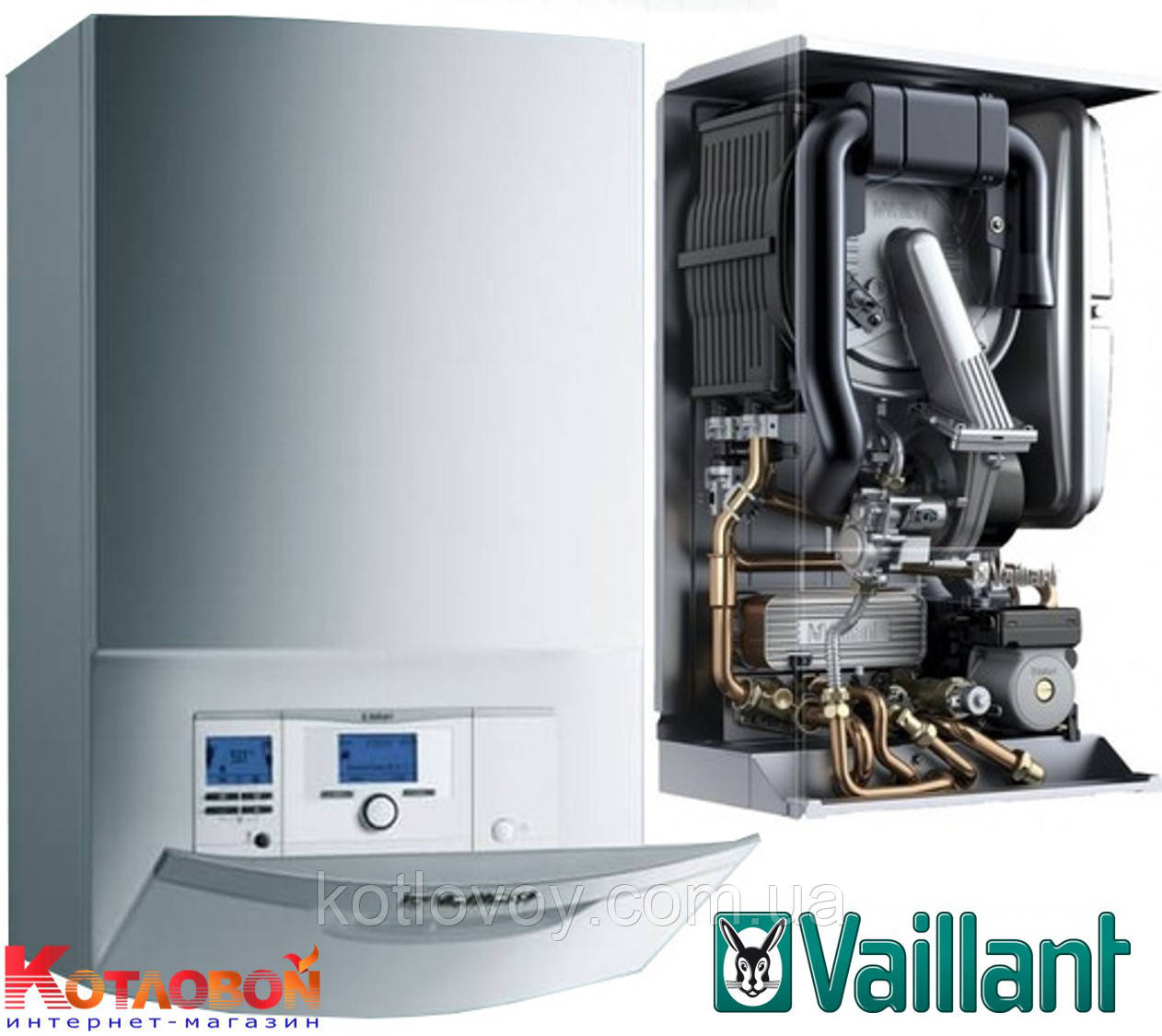 Конденсаційний газовий котел Vaillant ecoTEC plus 