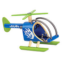 Вертолет из бамбука Hape E-Copter (897756, E5518)