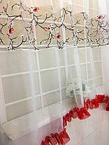 Тюль арка "Зефір", Сакура Алая, фото 4