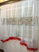 Тюль арка "Зефір", Сакура Алая, фото 5