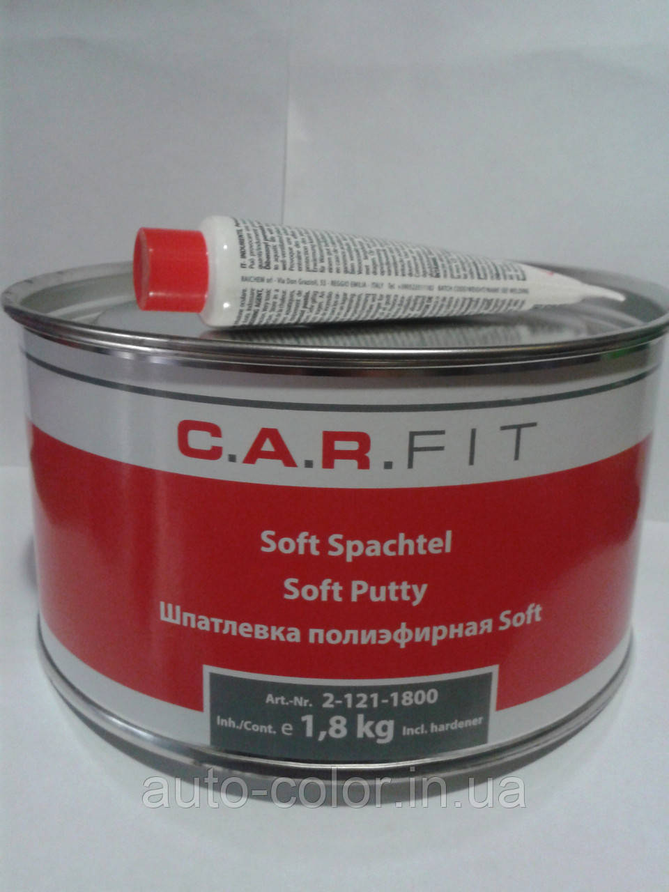 C.A.R.FIT Soft шпаклівка поліефірна 1,8 кг