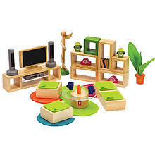 Дерев'яна іграшка Hape Набір меблів Lifestyle Living Room (897570)