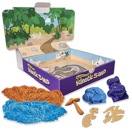 Набір піску для дитячої творчості Kinetic Sand Dino (71415Dn), фото 2