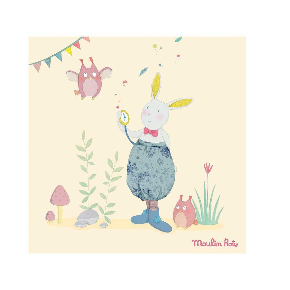 Дитяча картина Кролик, Moulin Roty