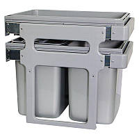 Сміттєва Scorpio 2x16 л сіра Muller