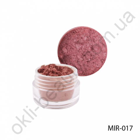 Пігмент для акрилу і гелю, перламутровий, косметичний MIR-17
