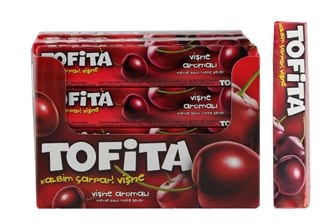 Жувальна цукерка Tofita тофіта вишня 47 гр. Kent