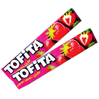 Жувальна цукерка Tofita тофіта полуниця 47 гр. Kent