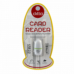 Ditto DO-OT04 USB 2.0 Micro SD/TF Card Reader кардридер