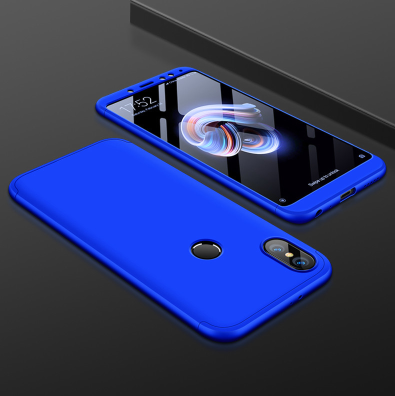 Чохол GKK 360 для Xiaomi Redmi Note 5 / Note 5 Pro Синій