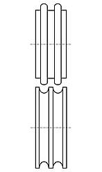 Додаткові ролики типу E1 для MSM 400 C