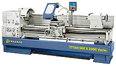 Titan 560 x 3000 Pro Vario УНІВЕРСАЛЬНИЙ ТОКАРНИЙ СТАНОК ПО МЕТАЛУ Bernard, фото 3