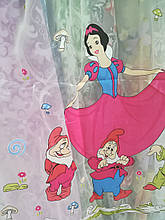 Тюль у дитячу Білосніжку