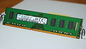Оперативна пам'ять для ПК Samsung DDR3 8Gb PC3-12800 1600MHz Intel і AMD, б/в, фото 4