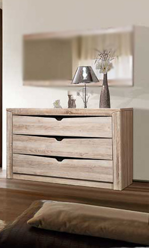 ДЗеркало на стіну з ДСП/МДФ у вітальню спальню настінне навісне в обрамленні Гарда дуб каньйон Слониммебель, фото 1