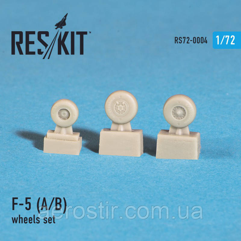 Northrop F-5 A/B "Freedom fighter" wheels set 1/72 RES/KIT 72-0004