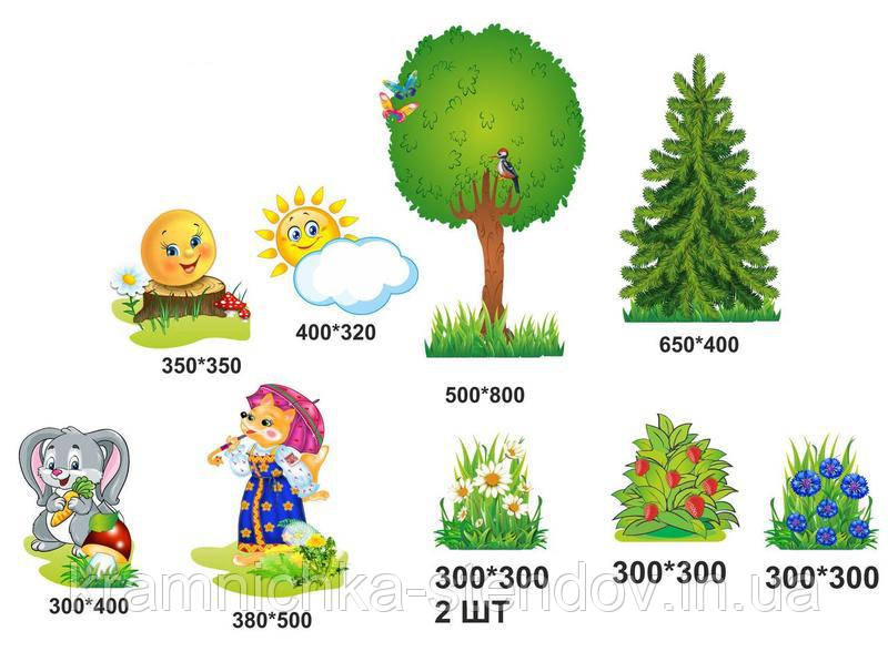 Настінна декорація для оформлення класу початкової школи