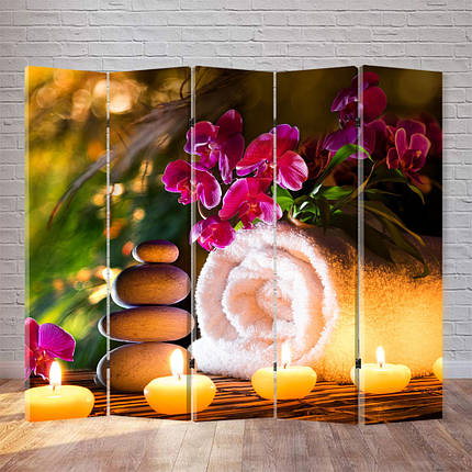 Ширма для спа-салону "Свічі", фото 1