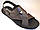Сандалії босоніжки трансформери чоловічі шкіряні коричневі Rosso Avangard Sandals Bertal Brown, фото 4