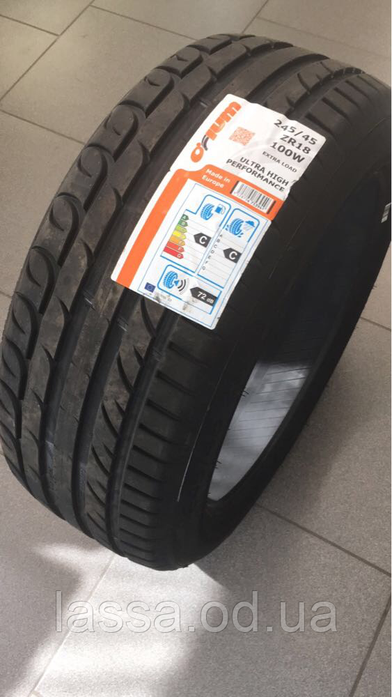 Шина Orium Ultra High Performance 225/45 R18 95Y XL