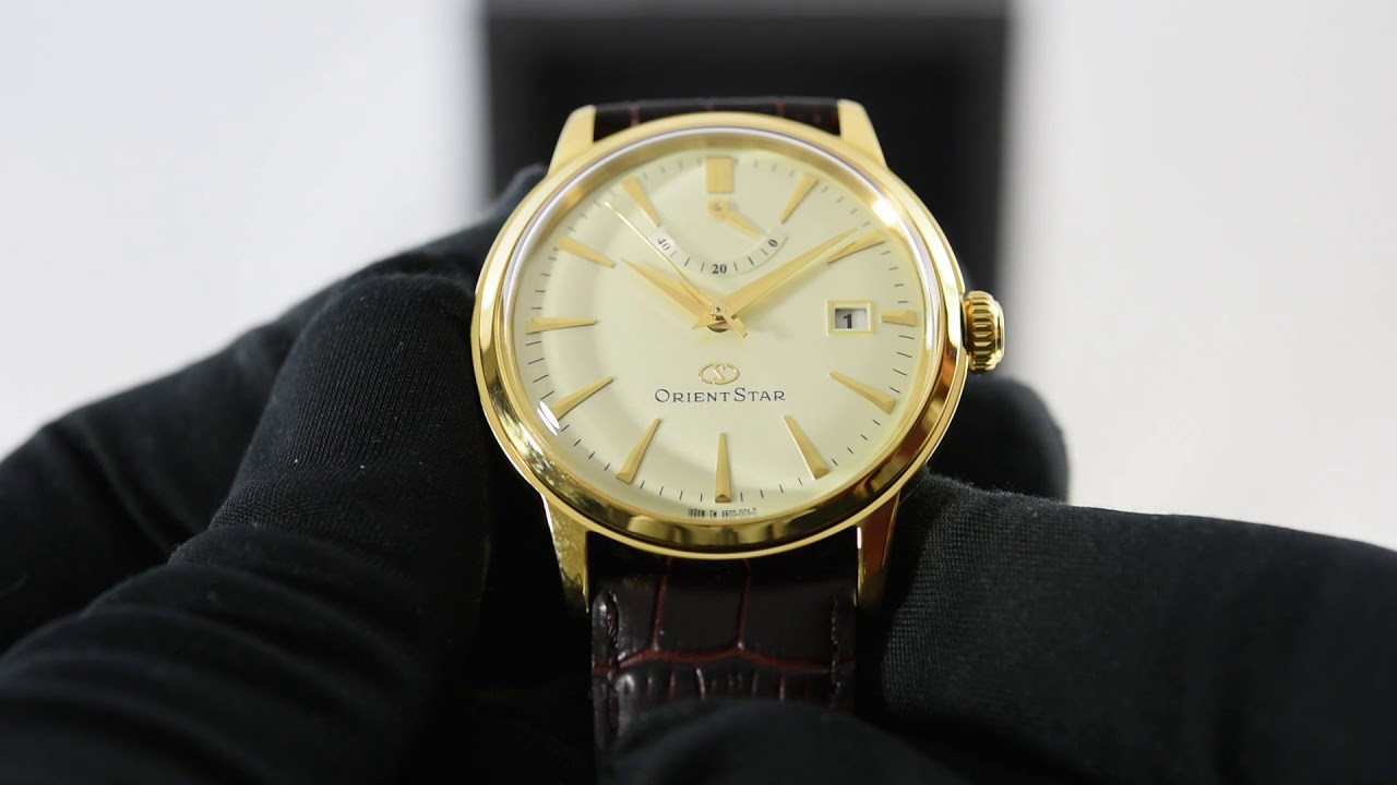 Orient star classic gold cheap