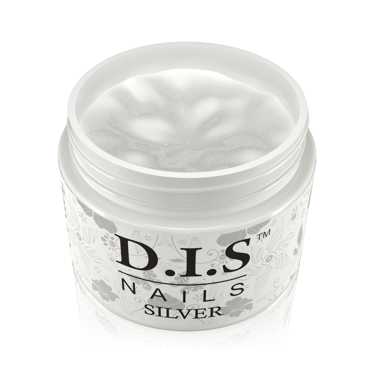 Однофазний гель D.I.S Nails Silver (срібло) 30 г.