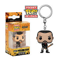 Фігурка брелок Ніган Negan Ходячі мерці The Walking Dead Funko Pop Фанко Поп 4 см WD0390